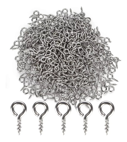 Pitones Plateados 10mm x170un