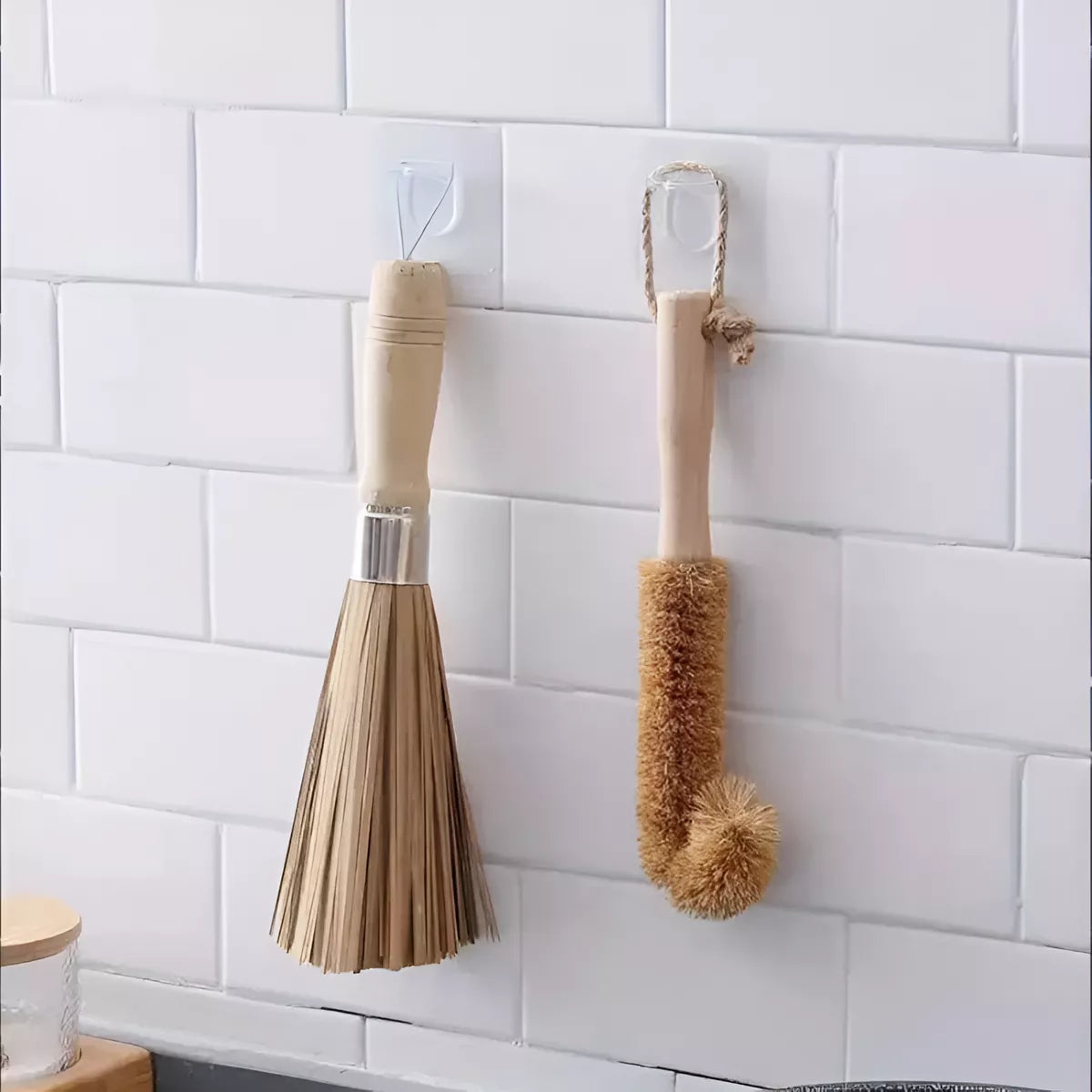 Kit X10un Soportes De Estante Adhesivos Armario Cocina Baño