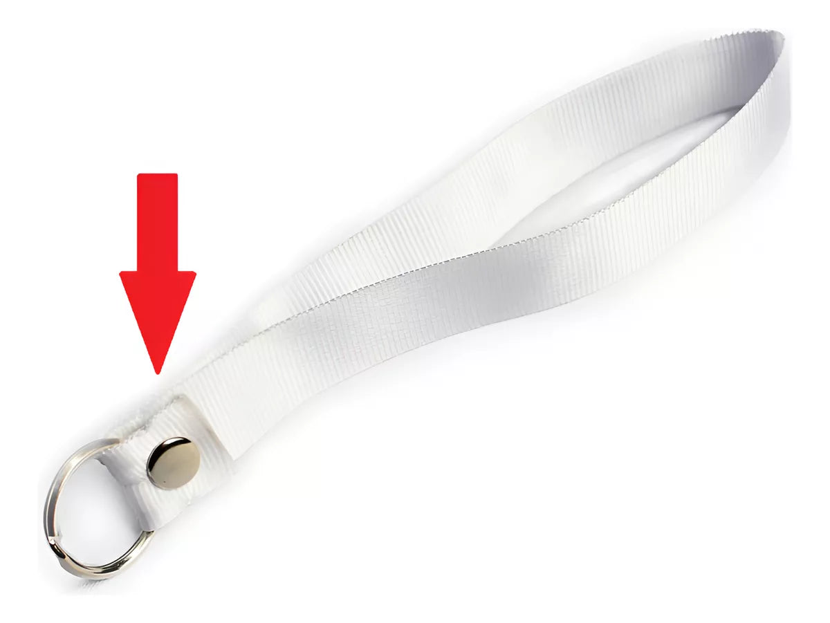 Remaches Llavero Cinta Lanyard Doble Cabeza Pack X100 Uni