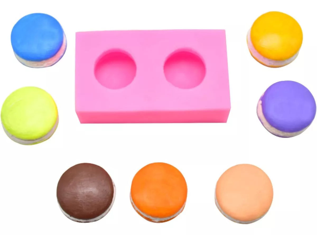 Molde Silicona Pastel De Macarron R-013