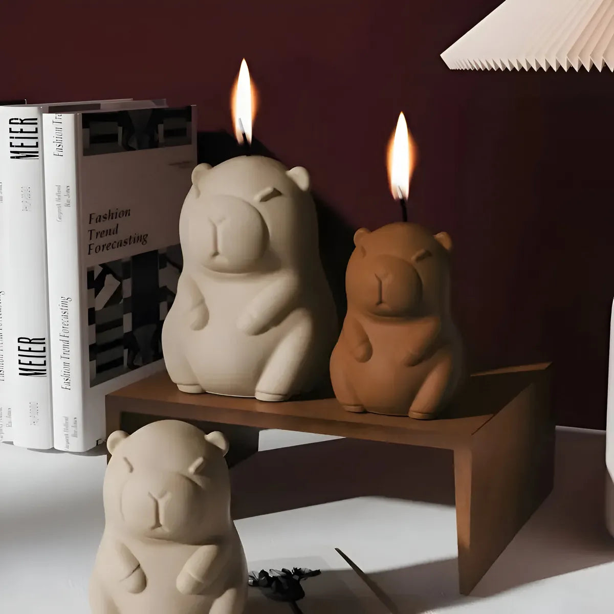 Molde Silicona Capibara Carpincho Souvenir Velas Yeso Resina
