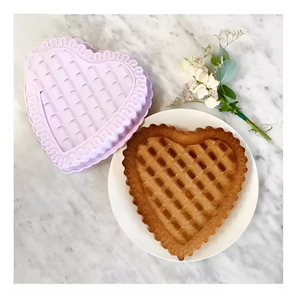 Moldes De Silicona Corazon Grande Reposteria Artesanias