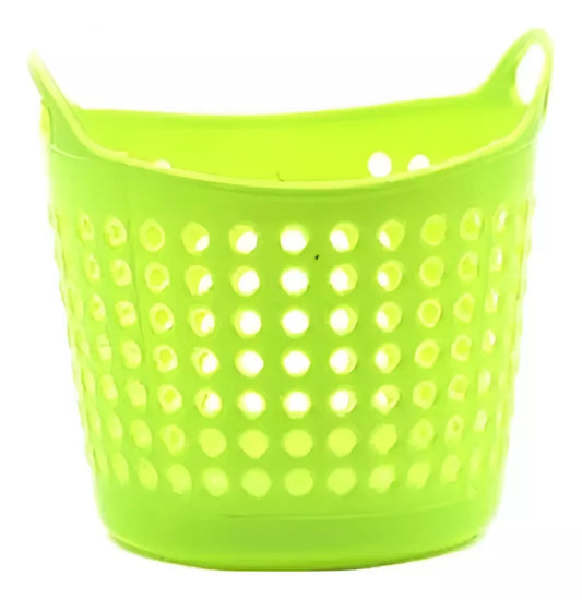Canastita Plastica Souvenir Sorpresitas Multiuso X 10 Un Verde