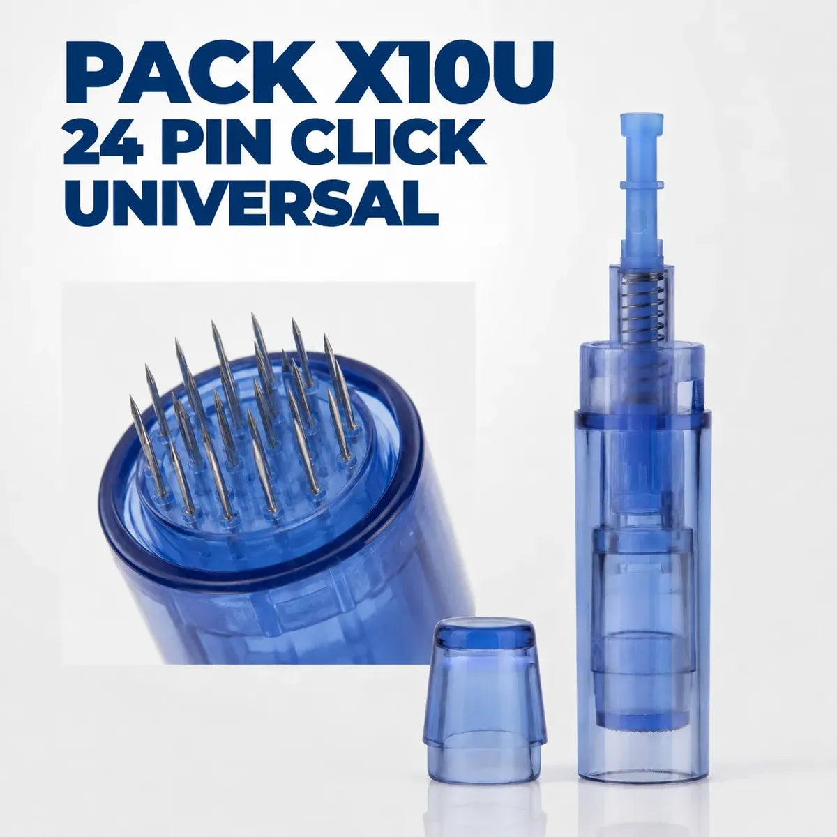 Agujas Repuesto Dermapen Click Universal Nano 12 24 36