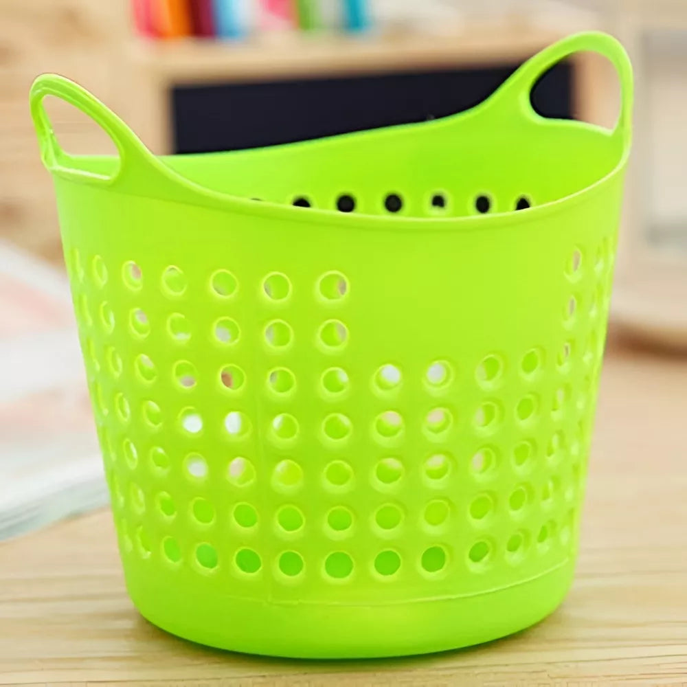 Canastita Plastica Souvenir Sorpresitas Multiuso X 10 Un Verde