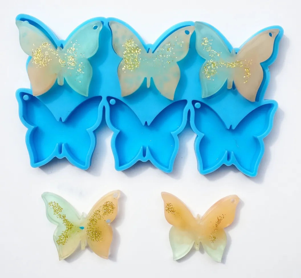 Molde Mariposa Dijes Biju Collar Llavero Resina Epoxi