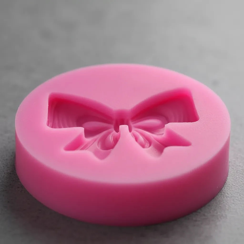 Molde De Silicona Moña Escolar Moño Decoracion De Tortas SKU R-054