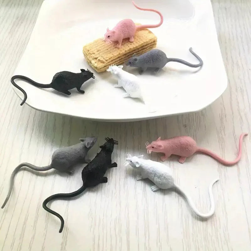 Mini Ratón Pequeño Para Asustar O Halloween Divertido Broma