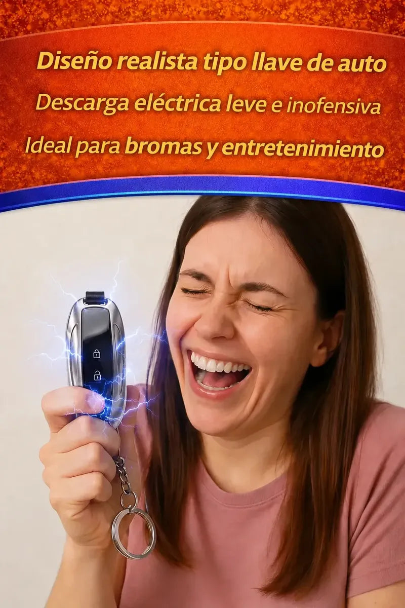Llave De Auto Falsa Con Descarga Eléctrica Casa De Chascos