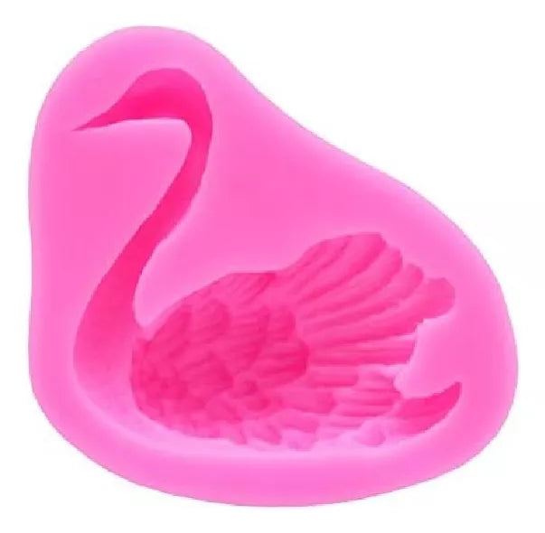 Molde Silicona Cisne Decoracion Tortas Fondant Antiadherente R-020