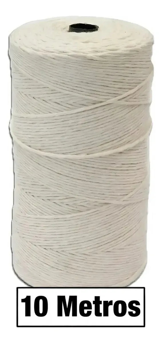Pabilo De Algodon Para Velas X10m Ideal Velas Miel Aromatica