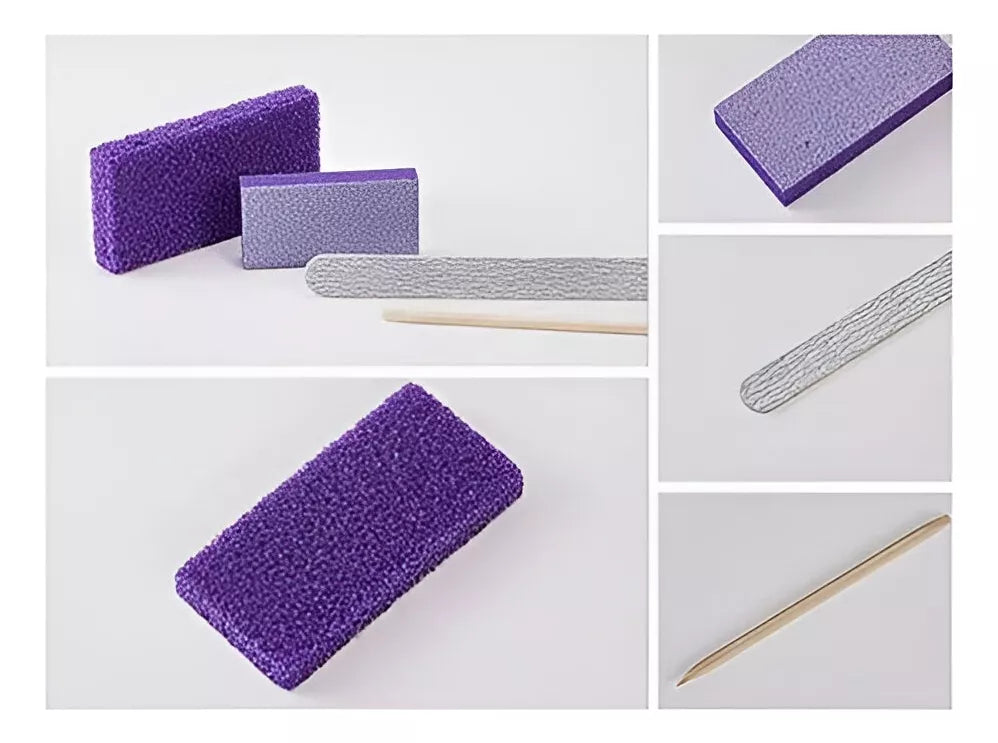 Kit Pedicura Para Pies Piedra Pome Lima Exofilante Separador
