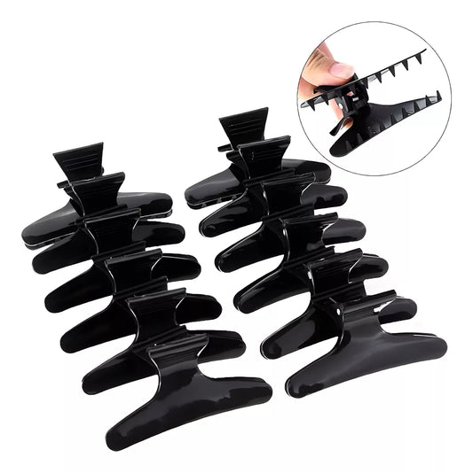 Set X12 Pinzas De Pelo Mariposa Clips Cabello Peluqueria FEDE ADELANTE 004