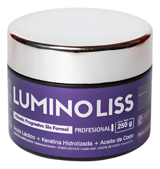 Alisado Lumino Liss Sin Formol Progresivo 250ml Original