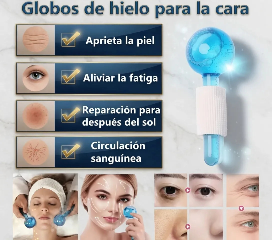 Masajeador Facial Calmante Sinusal Antipirético Cara Cuello FEDE-019