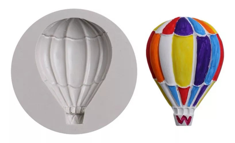 Molde De Silicona - Globos Aerostaticos 1 Globos Grande R-046