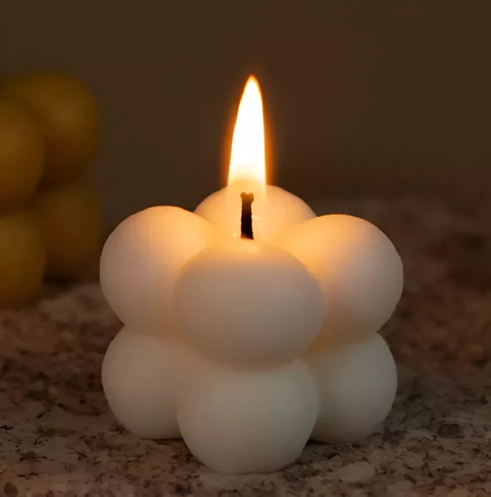 Molde Silicona Forma Cubo 3d Ideal Velas Antiadherente