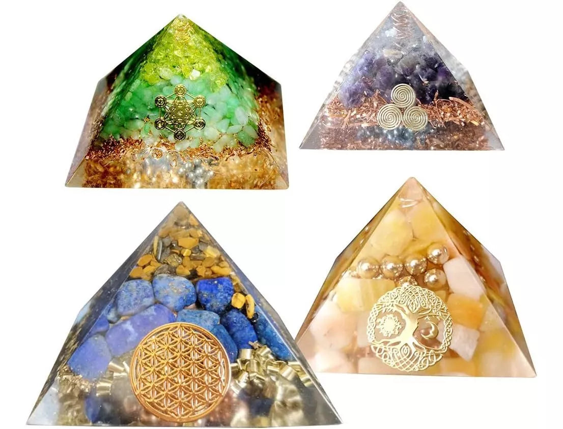 Molde De Silicona Pirámide Resina Epoxi 15cm Reutilizable