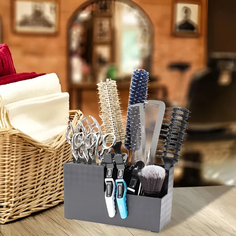 Caja Organizadora Para Tijeras De Barbero O Peluqueria
