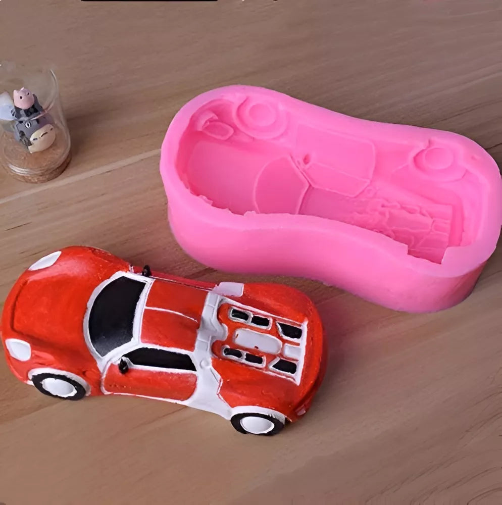Molde Silicona Auto Para Fondant Antiadherente