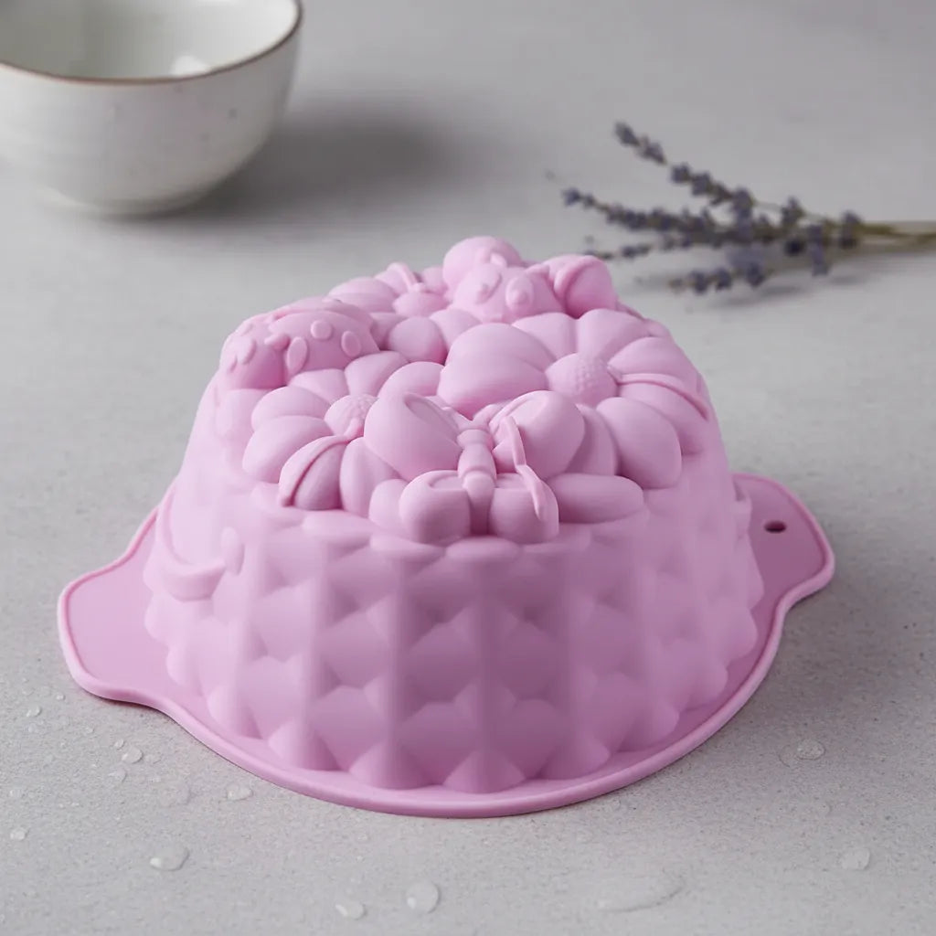 Molde De Silicona Para Torta Vaquitas De San Antonio Canasta GRANDE