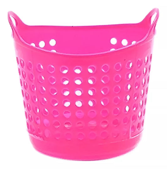 Canastita Plastica Souvenir Sorpresitas Multiuso X 10 Un Rosa
