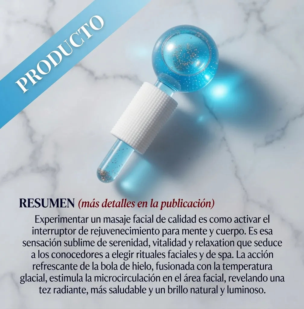 Masajeador Facial Calmante Sinusal Antipirético Cara Cuello FEDE-019