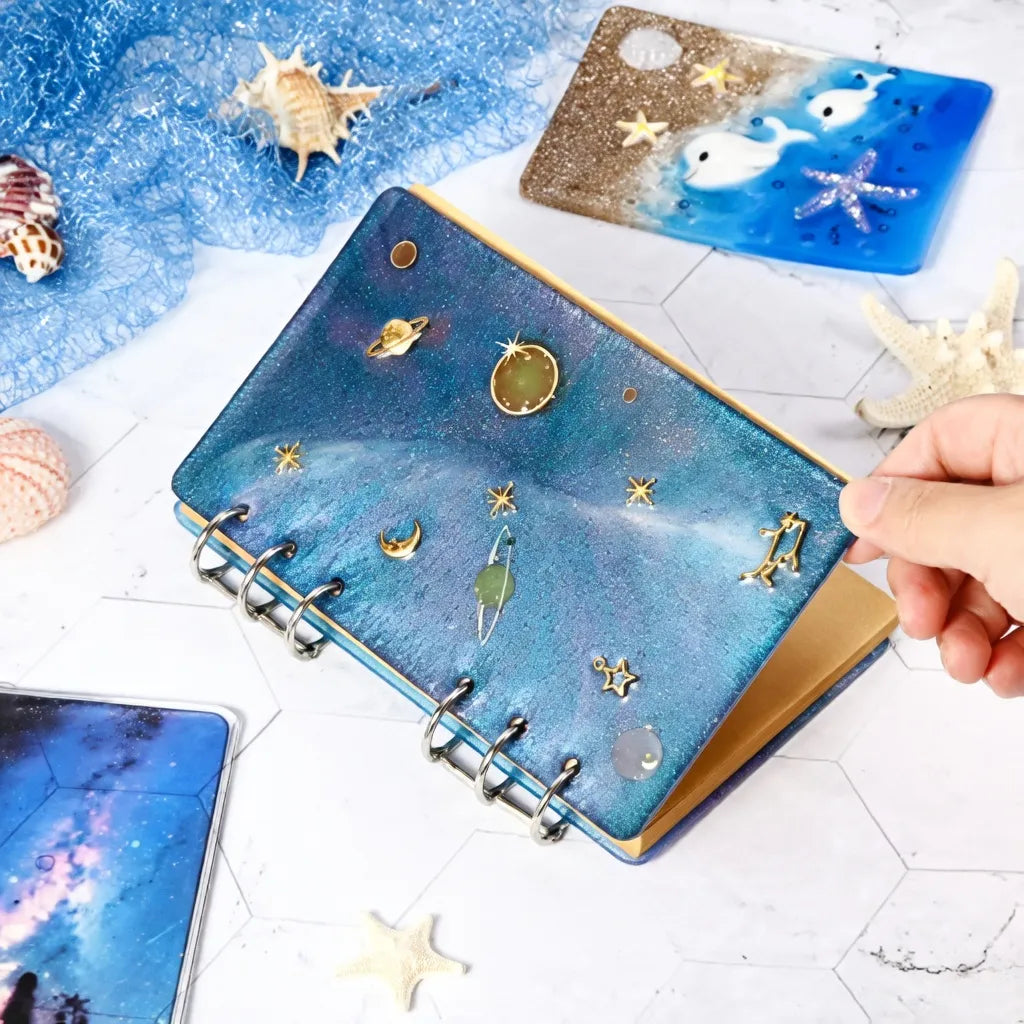 Molde Resina Cuaderno Libreta Agenda Artesania Resina Epoxi