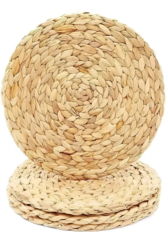 Apoya Platos Ollas Redondos Tejido Natural 35cm Resistenes