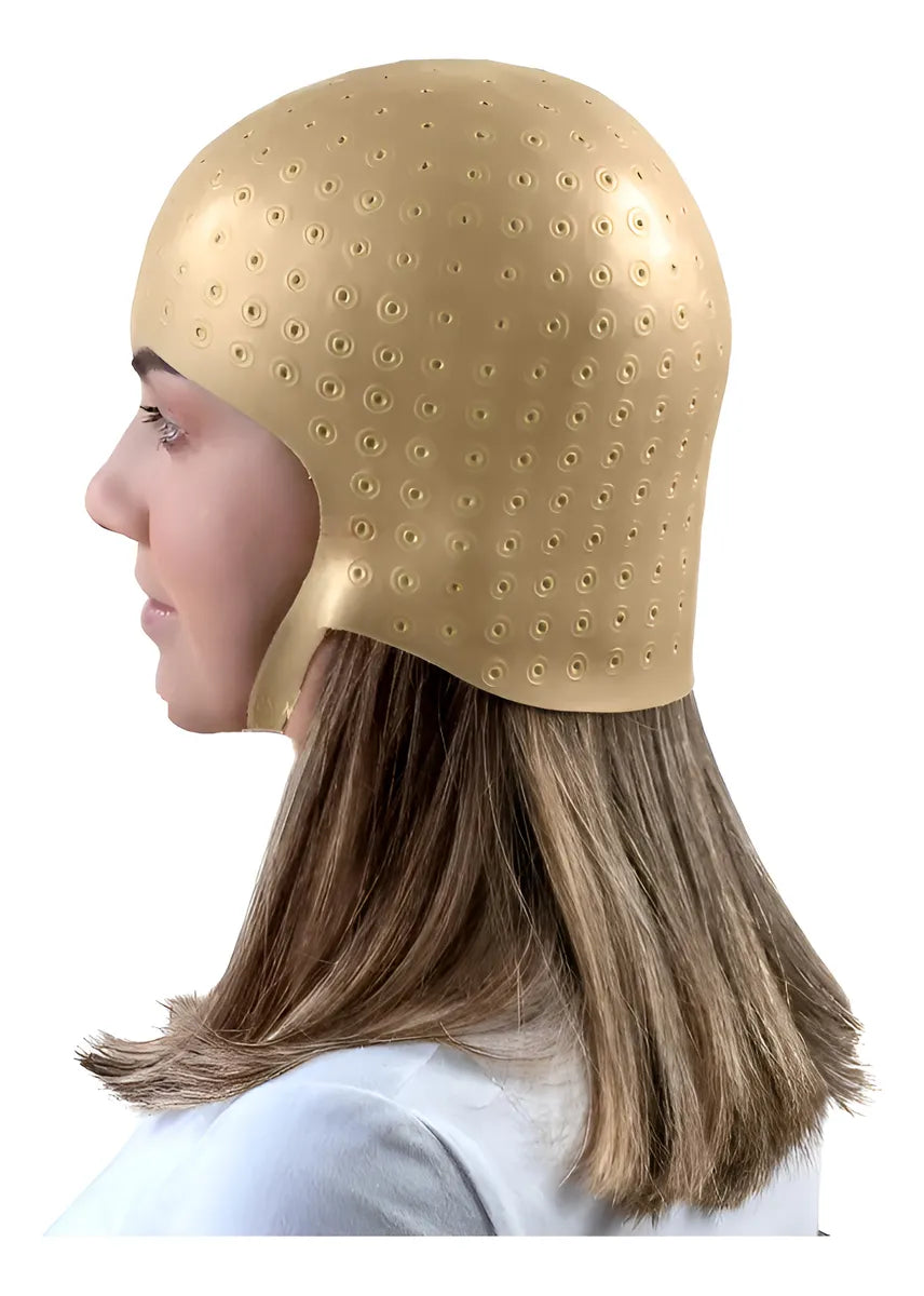 Gorra Profesional De Silicona Para Mechas Ideal Peluqueria fede adelante 09