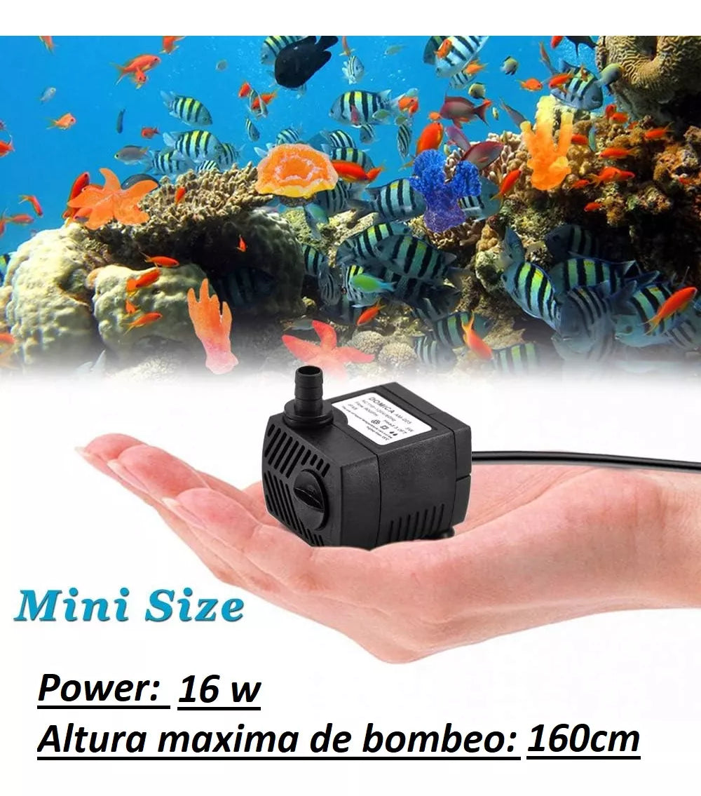 Motor Bombeo Para Fuente De Agua 16w Repuesto