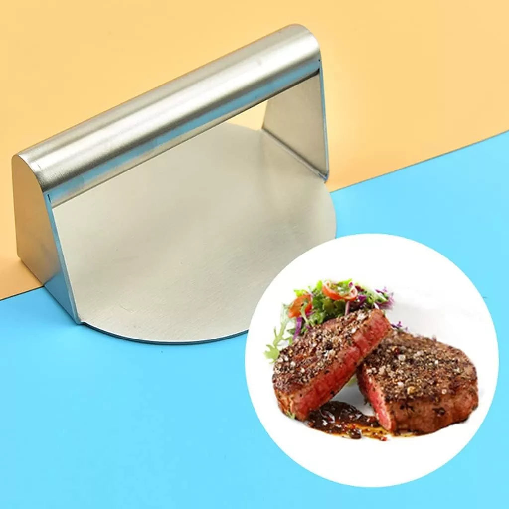 Prensa Smasher Para Hamburguesas Smash Ø14cm Acero Inoxidable