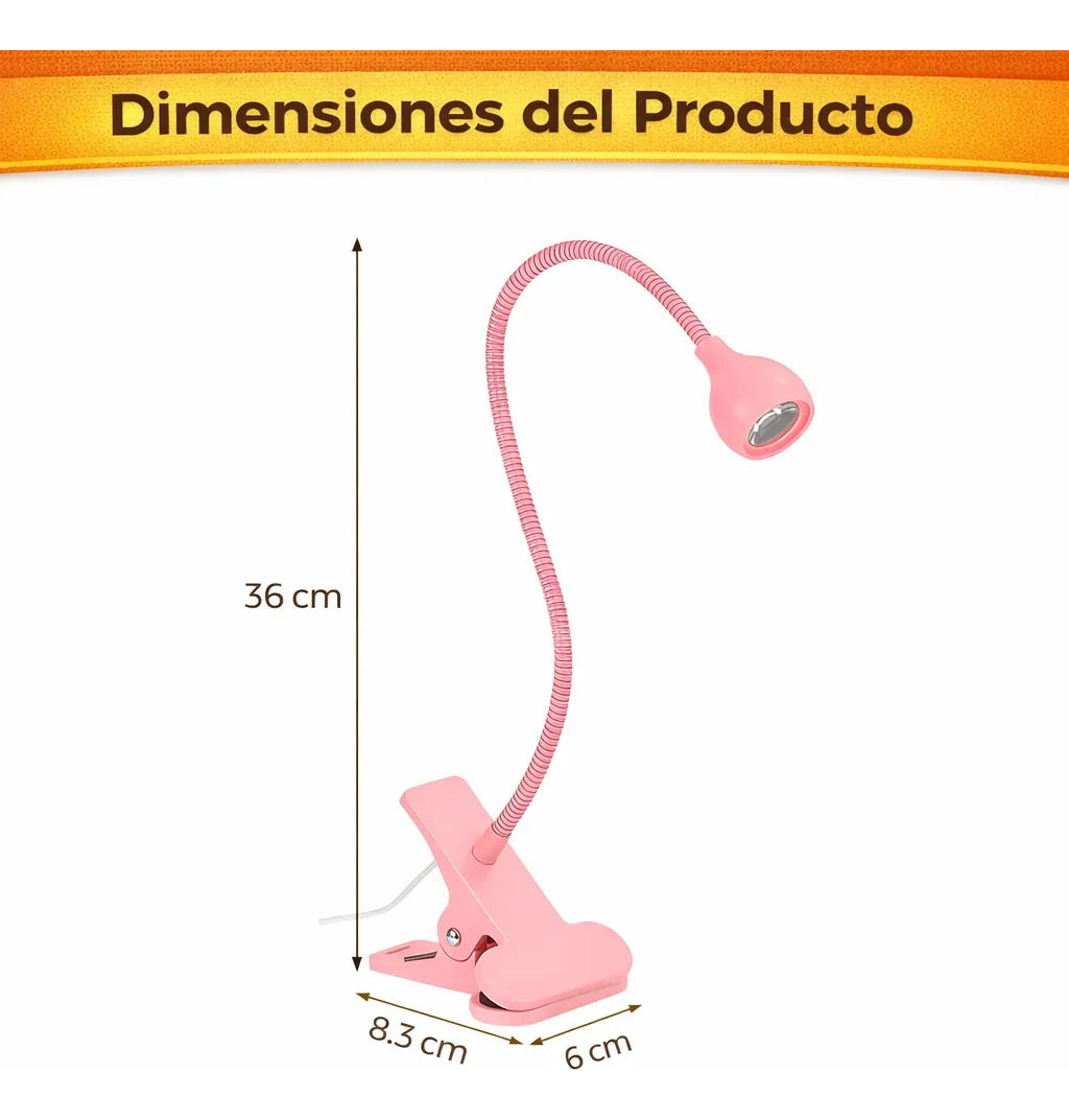 Lampara Led Para Uñas Uv Secado Uñas Practica De Escritorio ROSADO