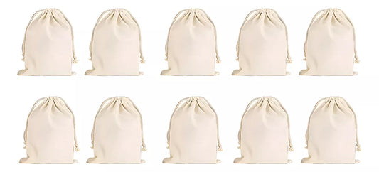 Bolsas De Lienzo 20x30cm Usos Varios Ecologica