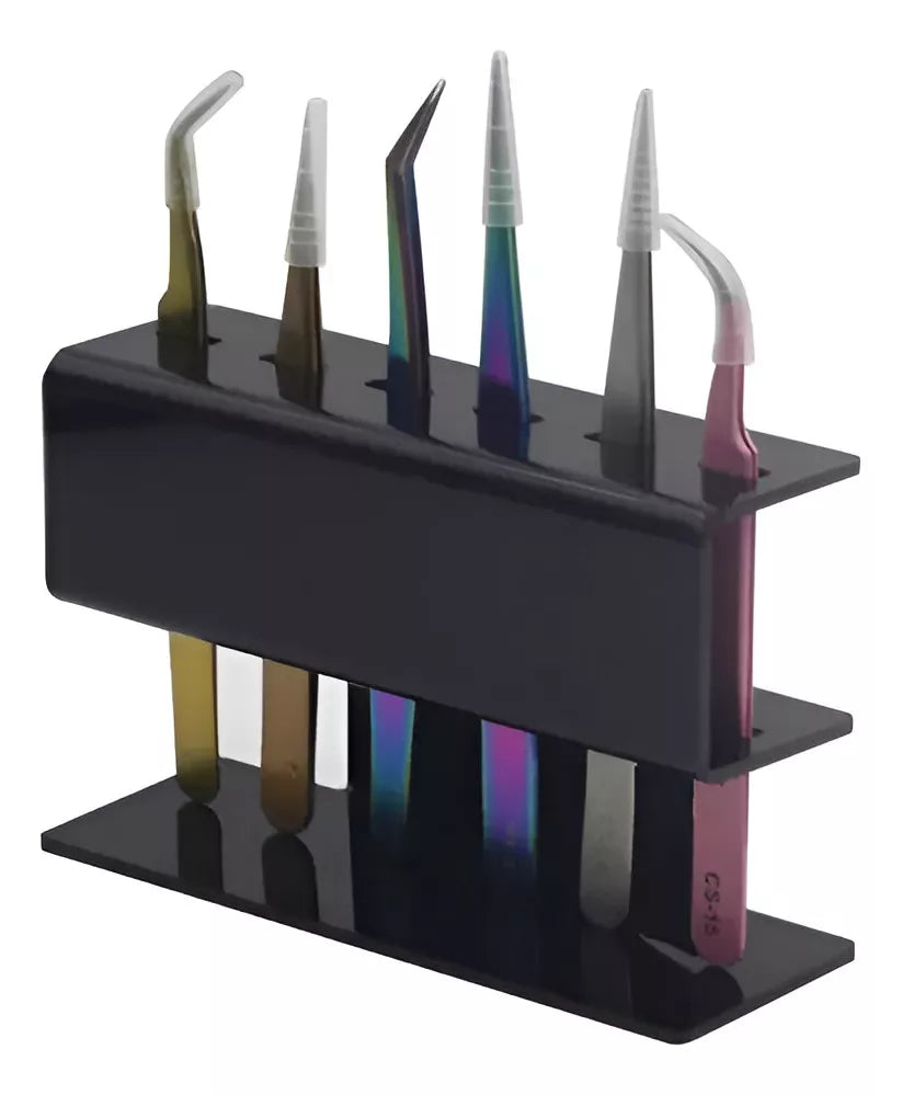 Soporte Para Pinzas De Pestaña O Pinzas De Cejas Extensiones