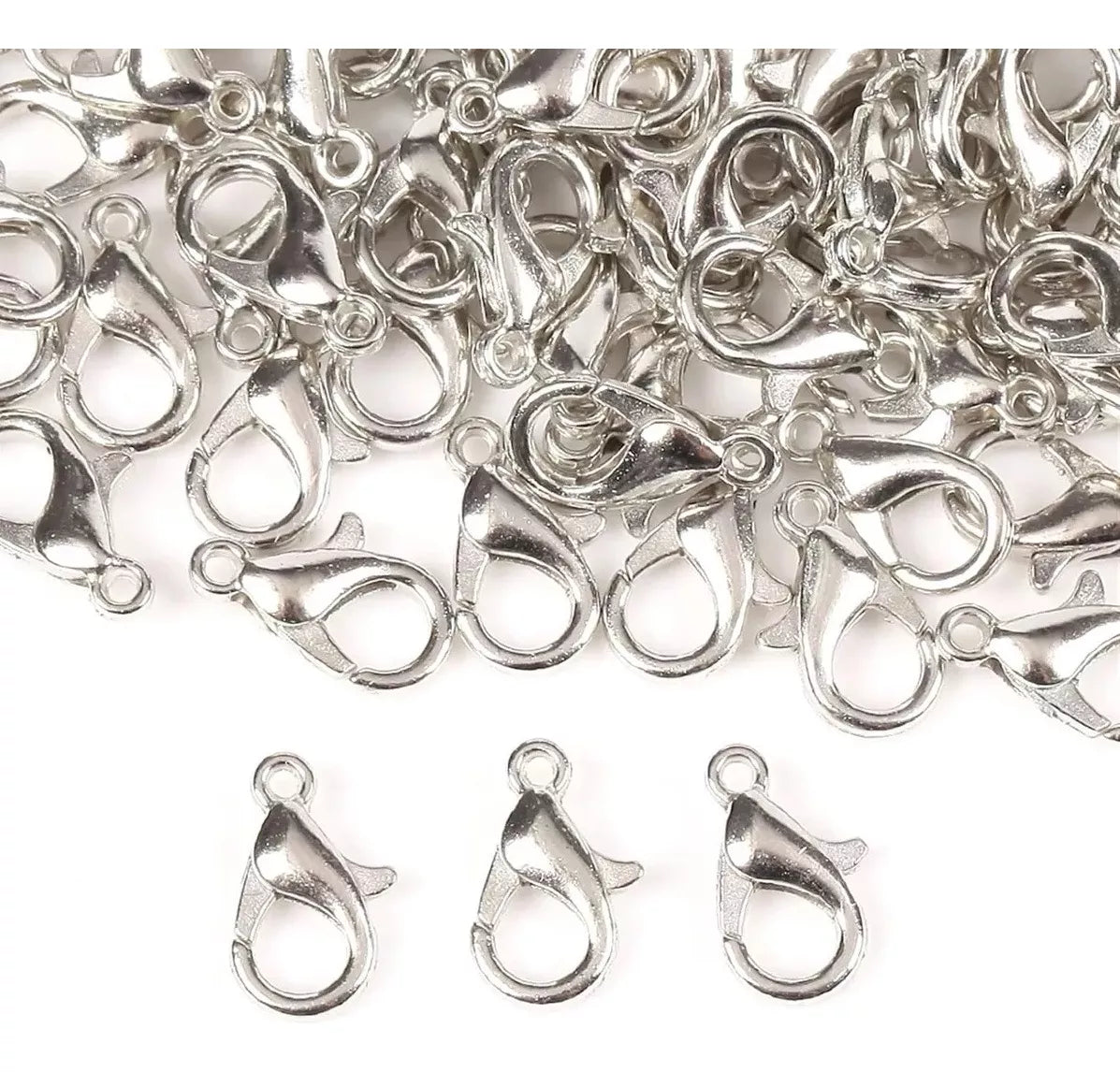 Cierre Langosta 12mm Para Pulseras X100un