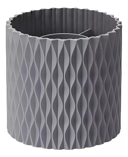 Organizador De Maquillaje O Pinceles Giratorio 360° Moderno GRIS