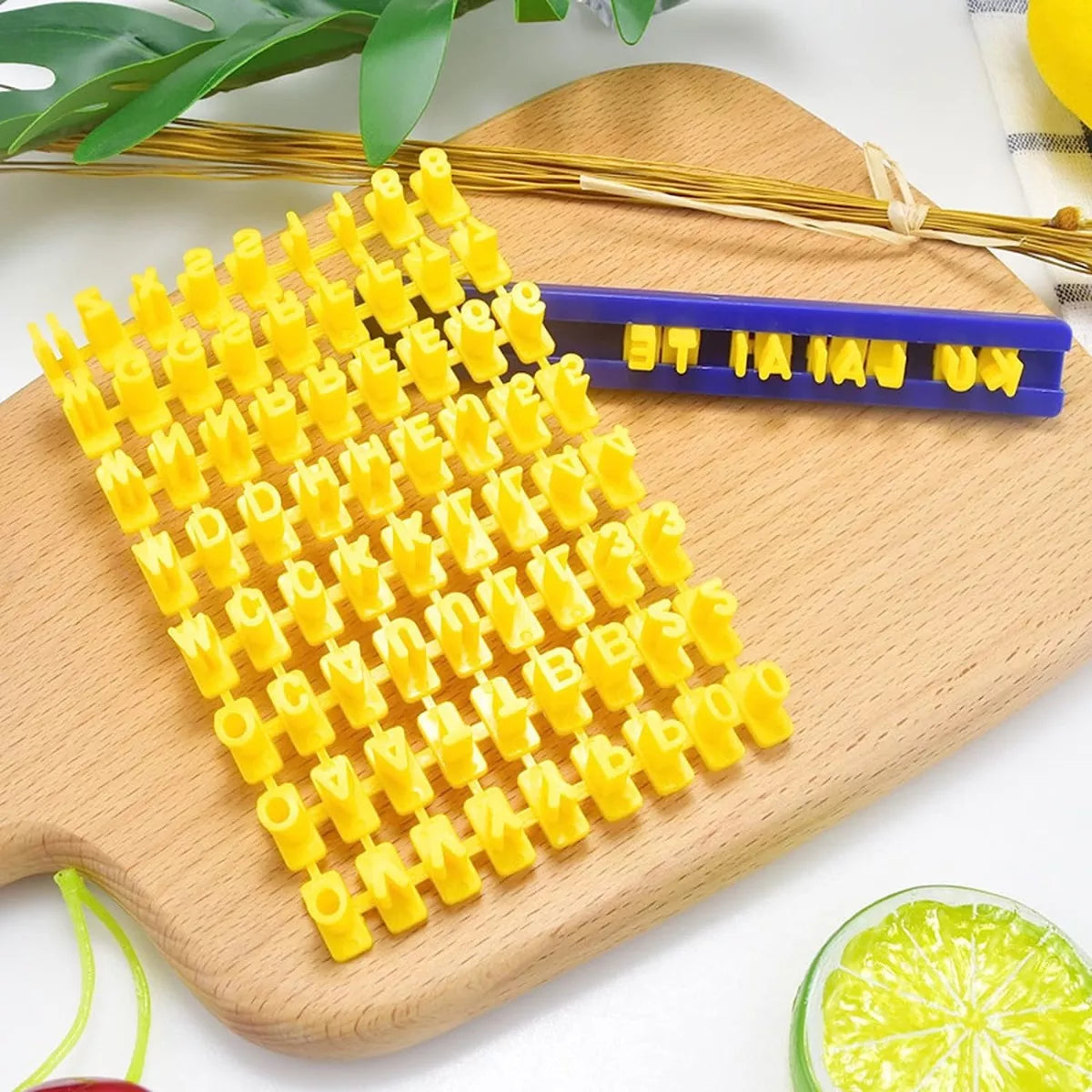 Cortante De Galletas Marcador Numeros Y Letras
