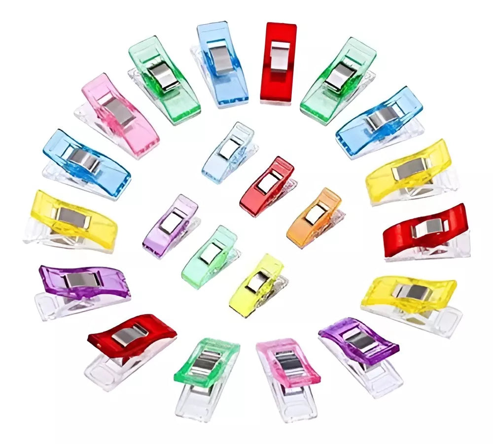 Pinzas De Costura Palillos Clips X 25 Unidades