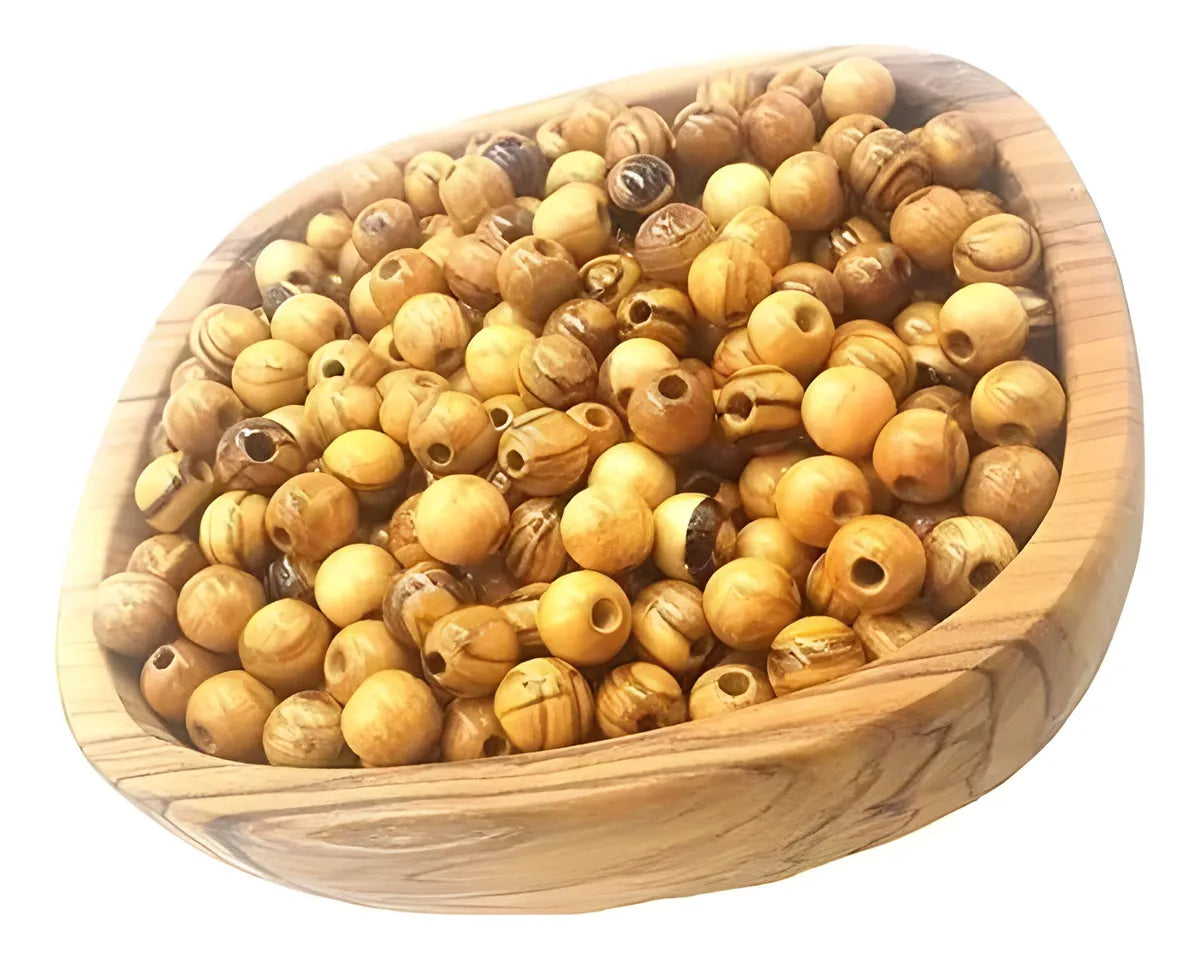 Cuentas De Madera 10mm 200u Collares Adornos Manualidades