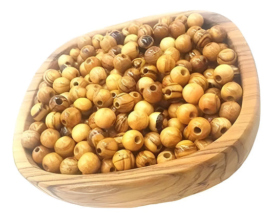 Cuentas De Madera 10mm 200u Collares Adornos Manualidades