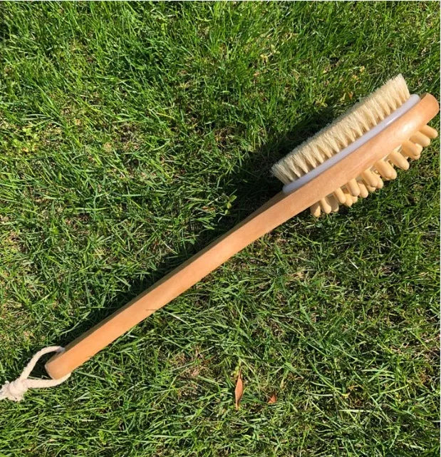 Cepillo De Bambú Para Cepillado Y Anti Celulitis