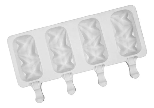 Molde de silicona para hacer helados Forma Divertida + 50 palitos de regalo