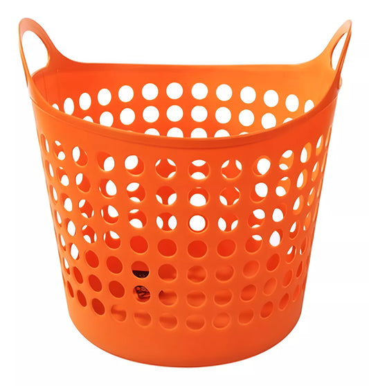 Canastita Plastica Souvenir Sorpresitas Multiuso X 10 Un Naranja