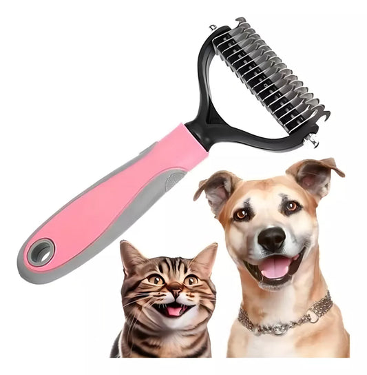 Cepillo Peine Cortador De Nudos De Pelo Para Perros Gatos