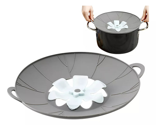 Tapa Para Ollas Cacerolas Antiderrame Multifuncion Cocina