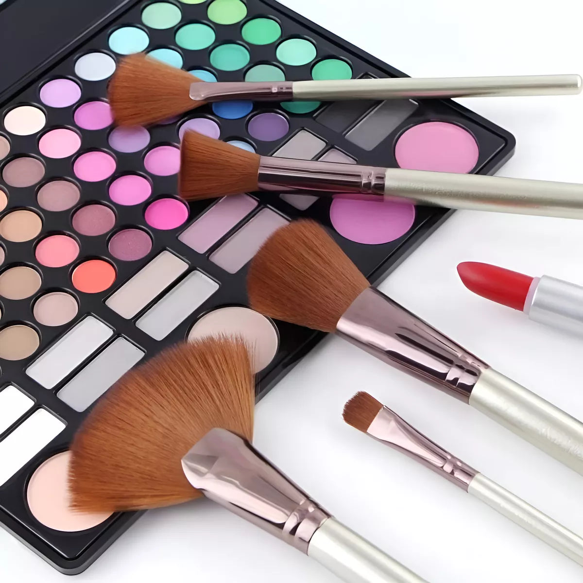 Set X22 Brochas De Maquillaje Pinceles Cepillos Rimmel