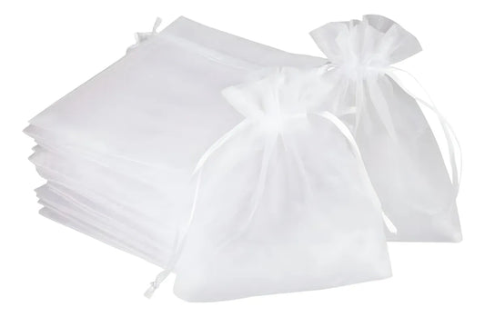 Bolsas Bolsitas De Organza Souvenirs 15x20cm X50u Sorpresita