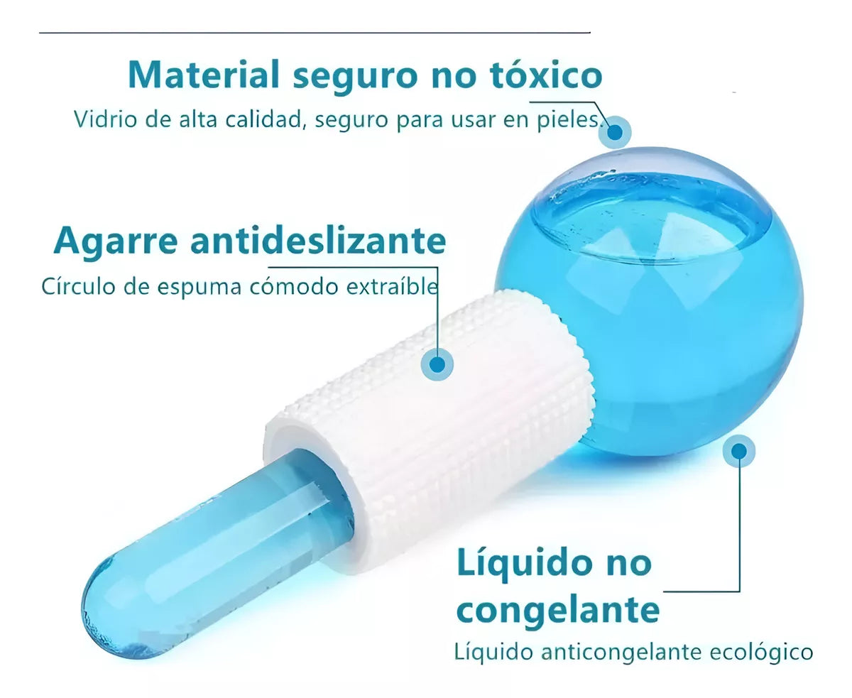 Masajeador Facial Calmante Sinusal Antipirético Cara Cuello FEDE-019