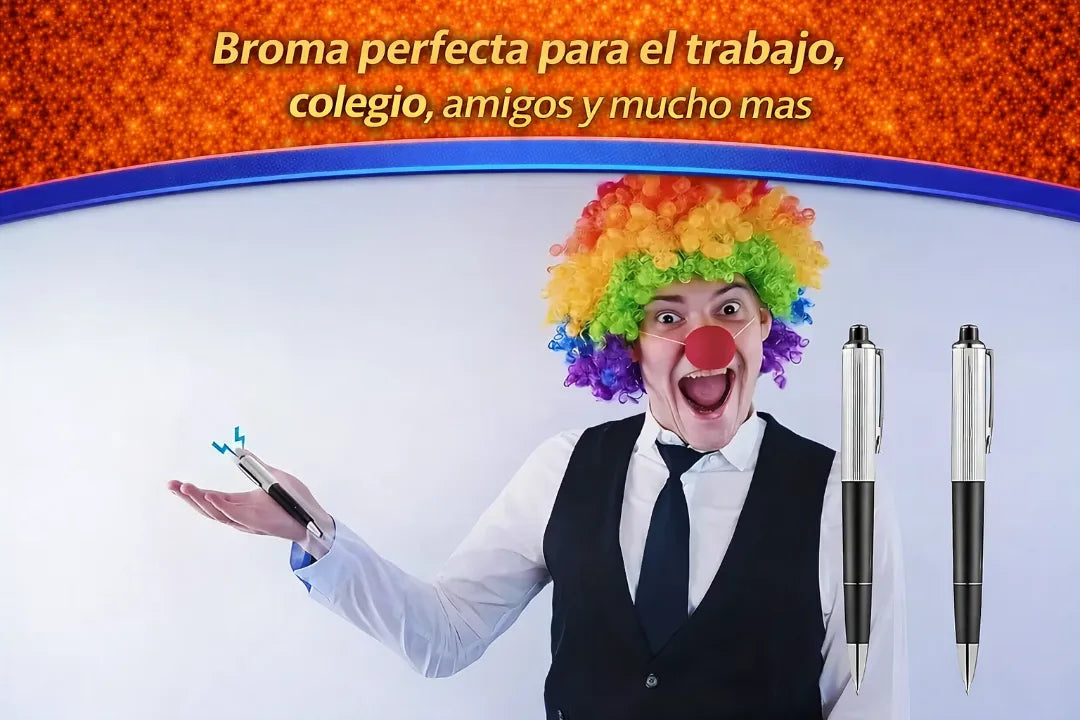 Bolígrafo Lapicera Eléctrico De Choque Casa De Los Chascos